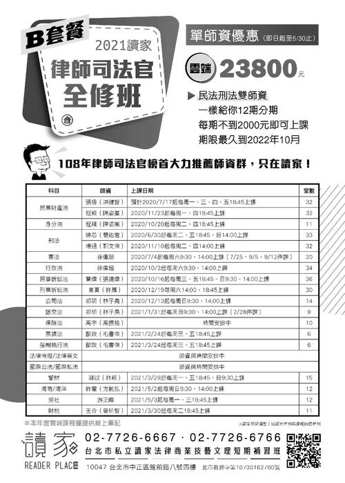 讀家講座:國際公法考點指南講座-以律師司法官一試考題為中心 讀家講座:國際公法考點指南講座-以律師司法官一試考題為中心