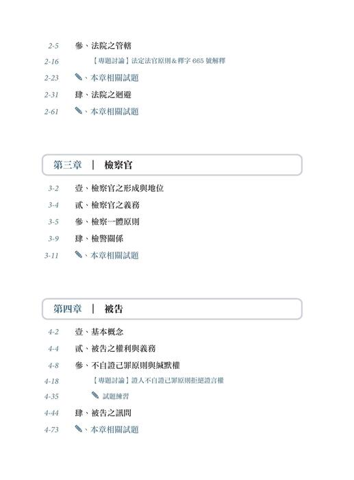 言頁的刑訴一本書-目次 言頁的刑訴一本書-目次
