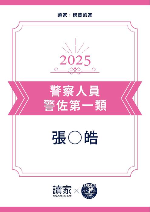 (更新)警佐班第45期上榜心得文 (更新)警佐班第45期上榜心得文