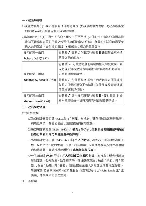 讀家講座：114年高普考政治學考前必勝講座