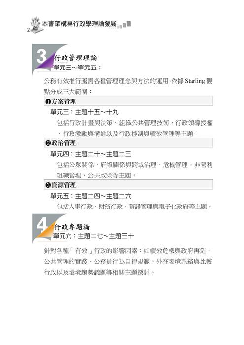 行政學私房筆記-試閱檔 行政學私房筆記-試閱檔