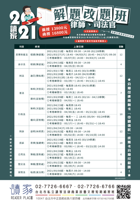 2021解題改題班 2021解題改題班