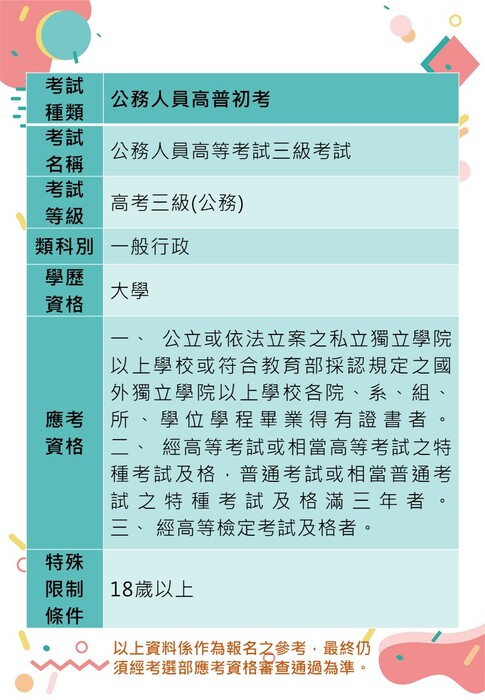 高考一般行政