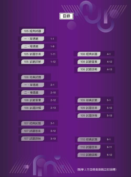 105~110年律師一試刑事訴訟法解析 105~110年律師一試刑事訴訟法解析